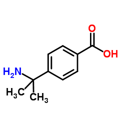 4-(2-Amino-2-propanyl)benzoic acid Structure