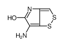 6-Amino-1,2-dithiolo[4,3-b]pyrrol-5(4H)-one Structure