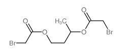 3-(2-bromoacetyl)oxybutyl 2-bromoacetate Structure