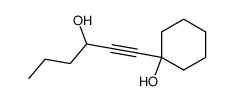 1-<1'-Hydroxy-cyclohexyl>-hexin-(1)-ol-(3) Structure