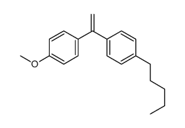 p-[1-(p-pentylphenyl)vinyl]anisole结构式