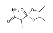diethyl (1-carbamoylethyl)phosphonate Structure