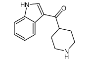 1H-indol-3-yl(piperidin-4-yl)methanone结构式