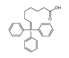 7-(triphenyl-λ5-phosphanylidene)heptanoic acid Structure