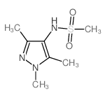 N-(1,3,5-trimethylpyrazol-4-yl)methanesulfonamide Structure