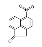 1-Acenaphthenone, 5-nitro- Structure