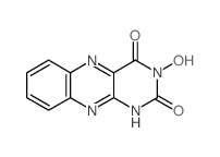 Benzo[g]pteridine-2,4(1H,3H)-dione, 3-hydroxy-结构式