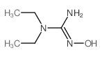 1,1-diethyl-2-hydroxy-guanidine structure