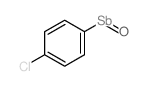 (4-chlorophenyl)-oxo-stibane结构式