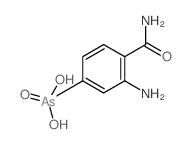 Arsonic acid, [3-amino-4-(aminocarbonyl)phenyl]-(9CI)结构式