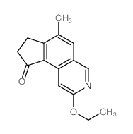 2-ethoxy-6-methyl-7,8-dihydrocyclopenta[f]isoquinolin-9-one Structure