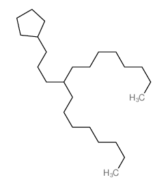 1-Cyclopentyl-4-n-octyldodecane Structure