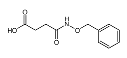 4-(benzyloxyamino)-4-oxobutanoic acid结构式