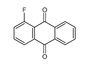 1-Fluoroanthraquinone structure