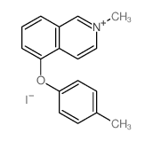 2-methyl-5-(4-methylphenoxy)isoquinoline结构式