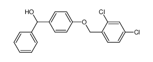 4-(2,4-Dichlorbenzyloxy)benzhydrol Structure