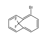 2-bromo-11,11-difluorobicyclo[4.4.1]undeca-1,3,5,7,9-pentaene结构式