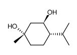 (-)-(1S,3R,4S)-1-hydroxymenthol Structure