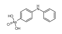 (4-anilino-phenyl)-arsonic acid结构式