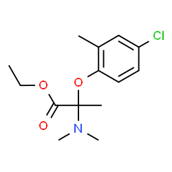2-(4-Chloro-2-methylphenoxy)-N,N-dimethyl-L-alanine ethyl ester structure