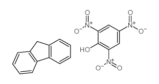 9H-fluorene; 2,4,6-trinitrophenol结构式