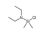 CHLORO(DIETHYLAMINO)DIMETHYLSILANE structure