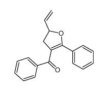 (2-ethenyl-5-phenyl-2,3-dihydrofuran-4-yl)-phenylmethanone结构式