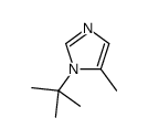 1-tert-butyl-5-methylimidazole Structure