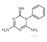 6-imino-1-phenyl-1,3,5-triazine-2,4-diamine结构式