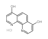 4,7-二羟基-1,10-菲咯啉盐酸盐结构式