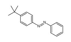 (4-tert-butylphenyl)-phenyldiazene结构式