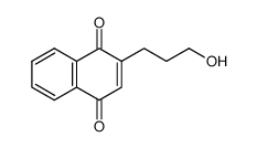 1,4-Naphthalenedione, 2-(3-hydroxypropyl)- (9CI) picture