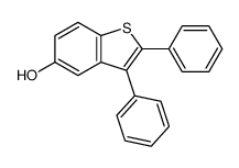 2,3-diphenyl-1-benzothiophen-5-ol Structure