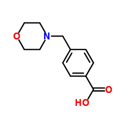 4-(Morpholinomethyl)benzoic acid Structure