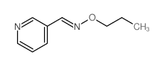 3-Pyridinecarboxaldehyde,O-propyloxime结构式