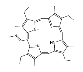 meso-N-Methyliminomethyleneetioporphyrin-I结构式