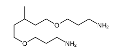 3-[5-(3-aminopropoxy)-3-methylpentoxy]propan-1-amine结构式