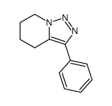 3-phenyl-4,5,6,7-tetrahydro-[1,2,3]triazolo[1,5-a]pyridine结构式