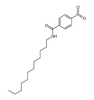 N-dodecyl-4-nitrobenzamide结构式