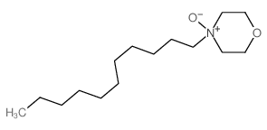 4-oxido-4-undecyl-1-oxa-4-azoniacyclohexane结构式