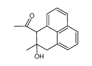 1-(2-hydroxy-2-methyl-1,3-dihydrophenalen-1-yl)ethanone Structure