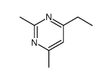 Pyrimidine, 4-ethyl-2,6-dimethyl- (9CI) Structure