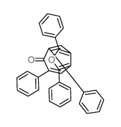 3,5,8,10-tetraphenyl-9-oxabicyclo[5.3.0]deca-2,5,7,10-tetraen-4-one结构式