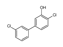 2-chloro-5-(3-chlorophenyl)phenol Structure