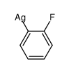 o-fluoro phenyl silver Structure