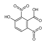 3-hydroxy-2,6-dinitrobenzoic acid Structure