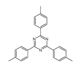 2,4,6-三对甲苯基-1,3,5-三嗪结构式