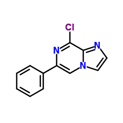 8-Chloro-6-phenylimidazo[1,2-a]pyrazine结构式