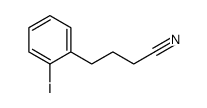 4-(2-Iodophenyl)butanenitrile Structure