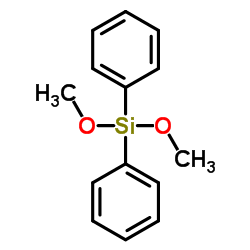 Dimethoxydiphenylsilane structure